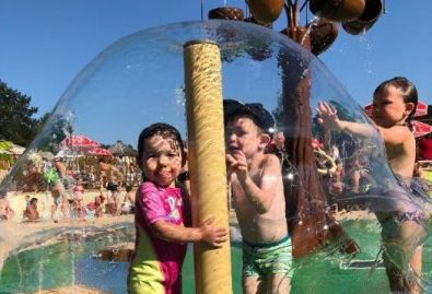 Bulle d'eau - Les enfants vont adorer les jeux d'eau