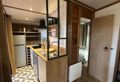 location-cottage-cuisine-4pers-perigueux.jpg - ᐃ DOMAINE DES CHENES VERTS **** : Campsite France Dordogne